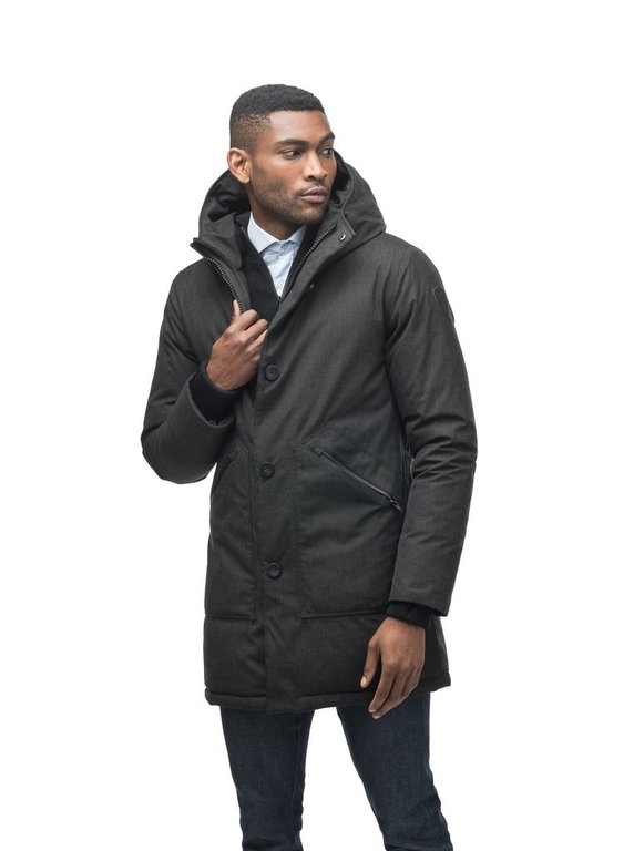 Nobis Grayson Mens Parka H. Black