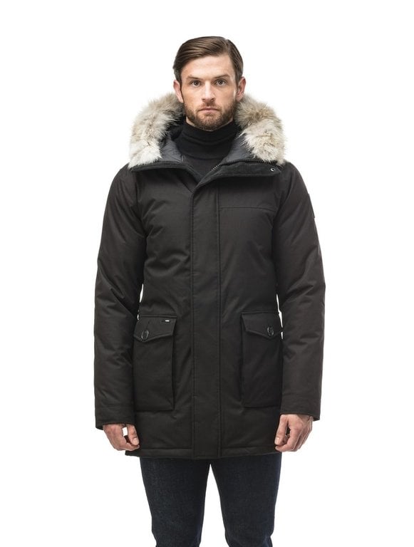 Nobis Yves Mens Parka Ch Black