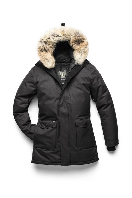 Nobis Yves Mens Parka Ch Black