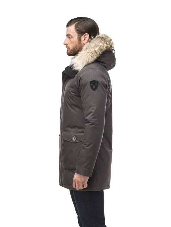 Nobis  Yves Mens Parka Ch Steel Grey