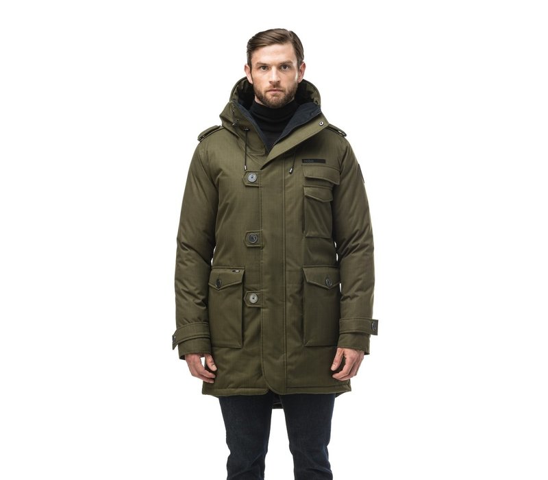 Shelby Men's Military Parka Fatique