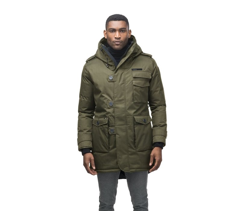 Shelby Men's Military Parka Fatique