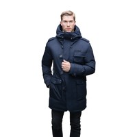 Shelby Men's Military Parka Navy