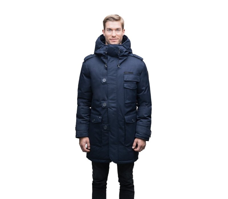 Shelby Men's Military Parka Navy
