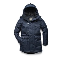 Shelby Men's Military Parka Navy