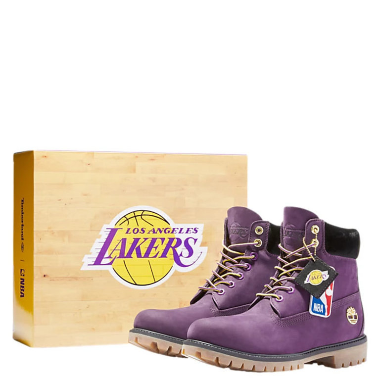 Timberland MEN'S NBA L.A. LAKERS X TIMBERLAND BOOTS TB0A285H527