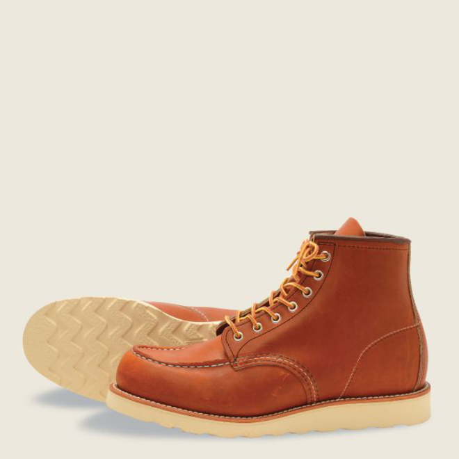 red wing chestnut leather lace