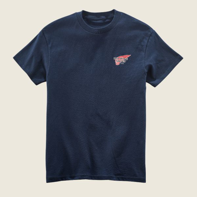 Red Wing Shoes Red Wing T Shirt With Logo 95082