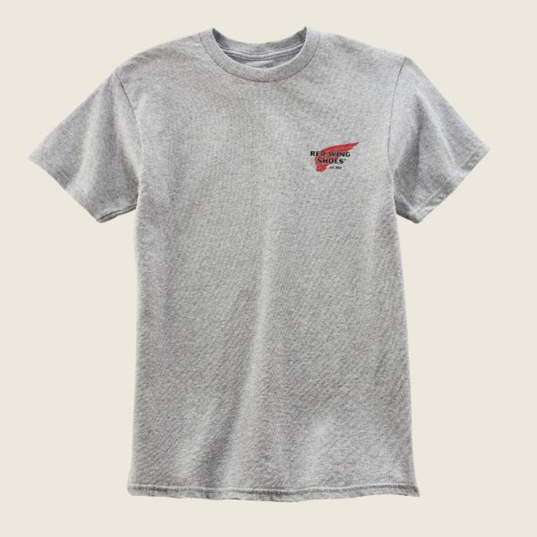 Red Wing Shoes Red Wing T Shirt With Logo 95081