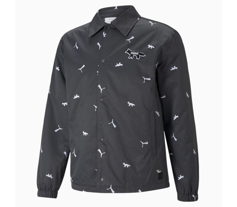 PUMA X MAISON KITSUNÉ PRINTED COACH JACKET 531064-01