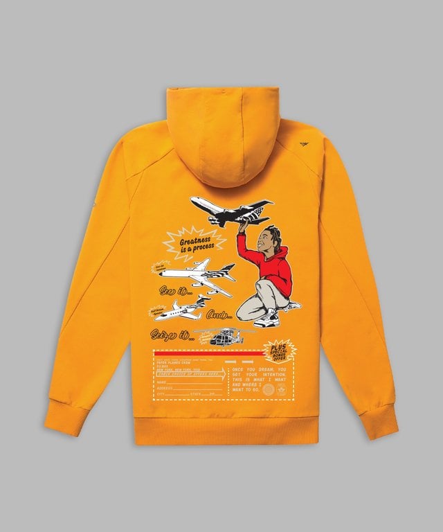 Paper Planes A PLANE STORY HOODIE 300077BSW