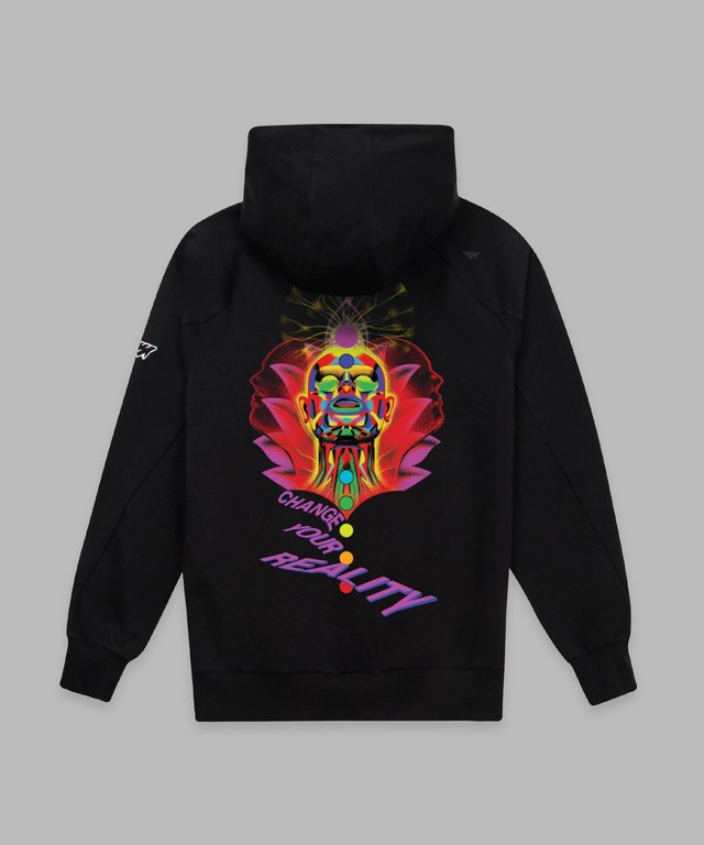 Paper Planes ALIGNED HOODIE 300159BLK