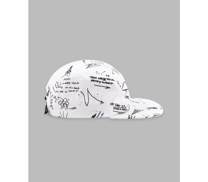 SKETCH 5 PANEL CAMPER HAT 190015WHT