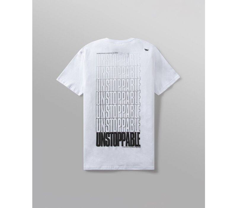 UNSTOPPABLE TEE 200151WHT