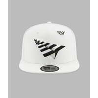 THE HYDRO PLANE CROWN OLD SCHOOL SNAPBACK HAT 101186WHT