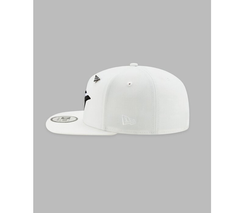 THE HYDRO PLANE CROWN OLD SCHOOL SNAPBACK HAT 101186WHT