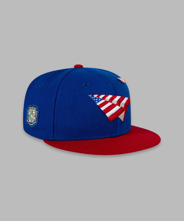 Paper Planes GLOBAL WARNING PUERTO RICO COLORBLOCK CROWN SNAPBACK 150010RYL