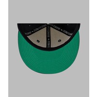 GLOBAL WARNING PUERTO RICO CROWN SNAPBACK 150008BLK