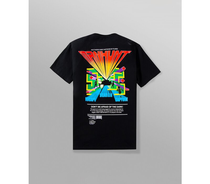 MANHUNT TEE 200135BLK