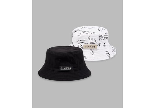 Paper Planes REVERSIBLE BUCKET HAT 140005BLK