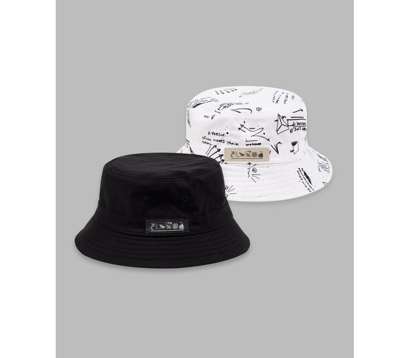 REVERSIBLE BUCKET HAT 140005BLK
