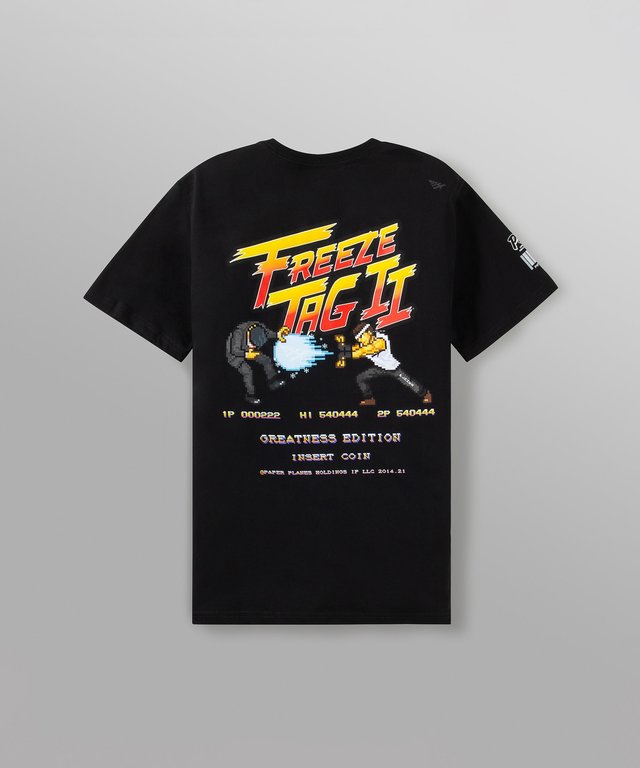 Paper Planes FREEZE TAG TEE 200136BLK