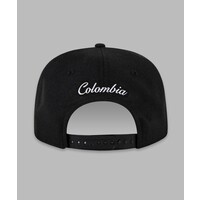 GLOBAL WARNING COLOMBIA CROWN SNAPBACK HAT 150012BLK