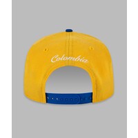 GLOBAL WARNING COLOMBIA COLORBLOCK CROWN SNAPBACK HAT 150014GRL