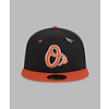 PAPER PLANES X BALTIMORE ORIOLES 59FIFTY FITTED 160015BLK