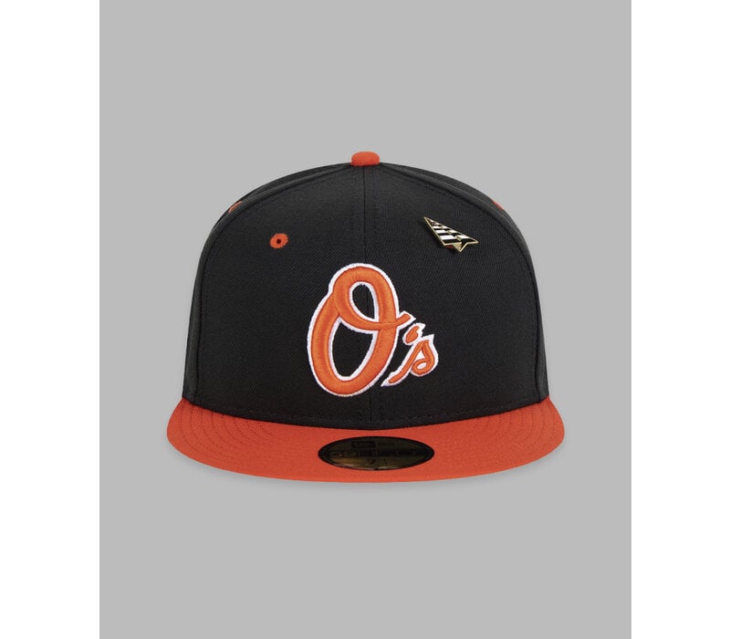 PAPER PLANES X BALTIMORE ORIOLES 59FIFTY FITTED 160015BLK
