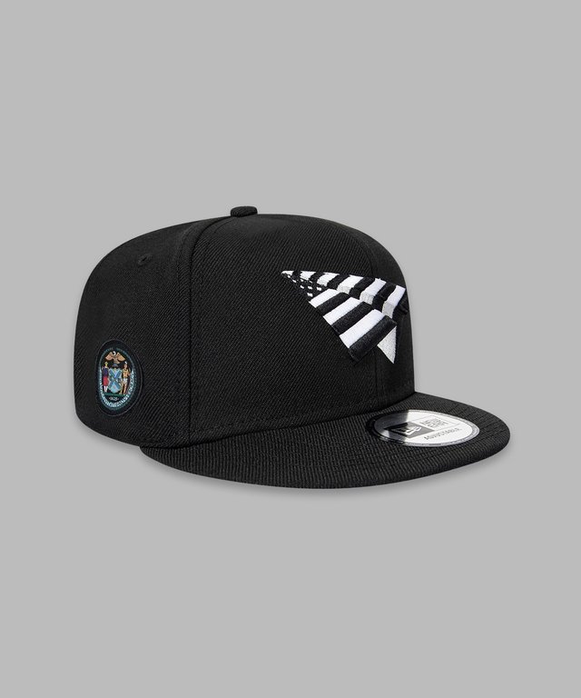 Paper Planes MANHATTAN CROWN SNAPBACK HAT 10243BLK