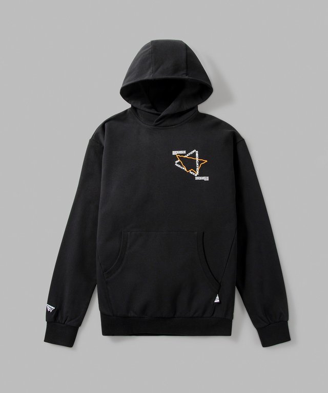 Paper Planes DROP SHOULDER DEDICATION HOODIE 300182BLK