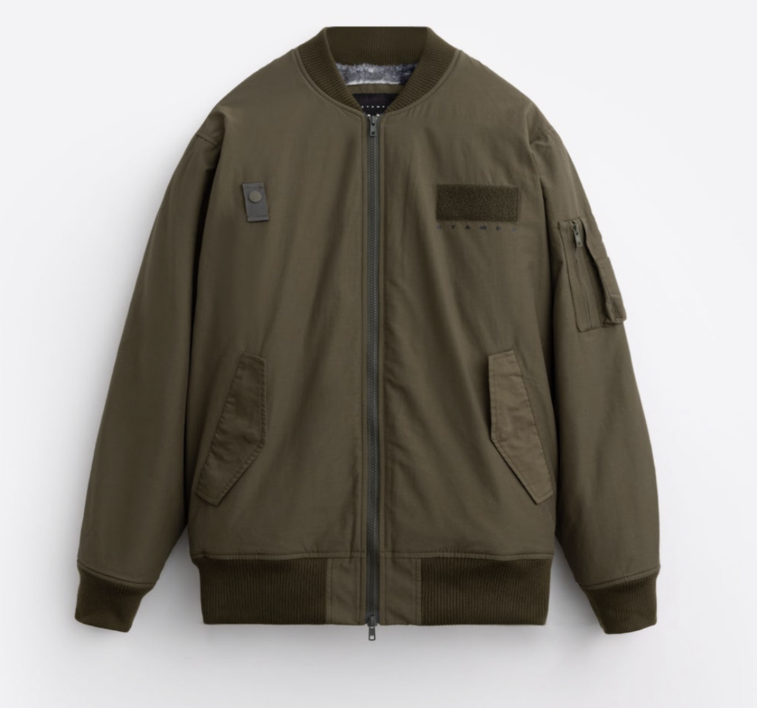 SHERPA LINED BOMBER JACKET SLA-M3256JK-ARM - The One