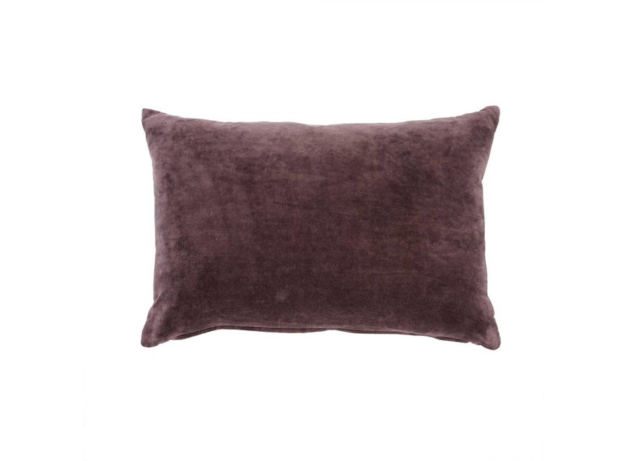 Velvet Accent Pillow - Syrah