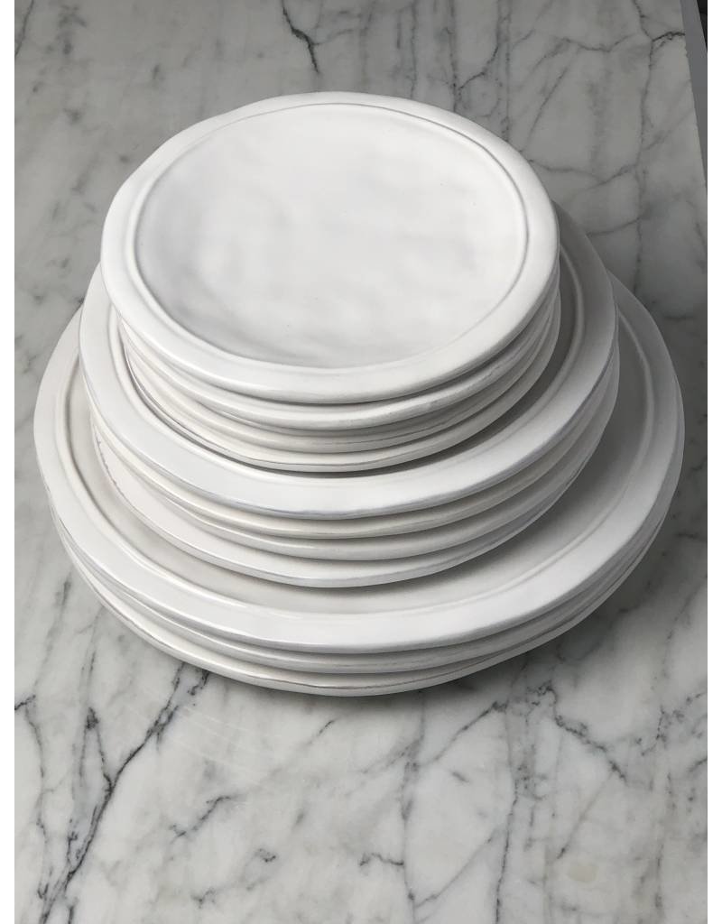 White Ceres Dinner Plate