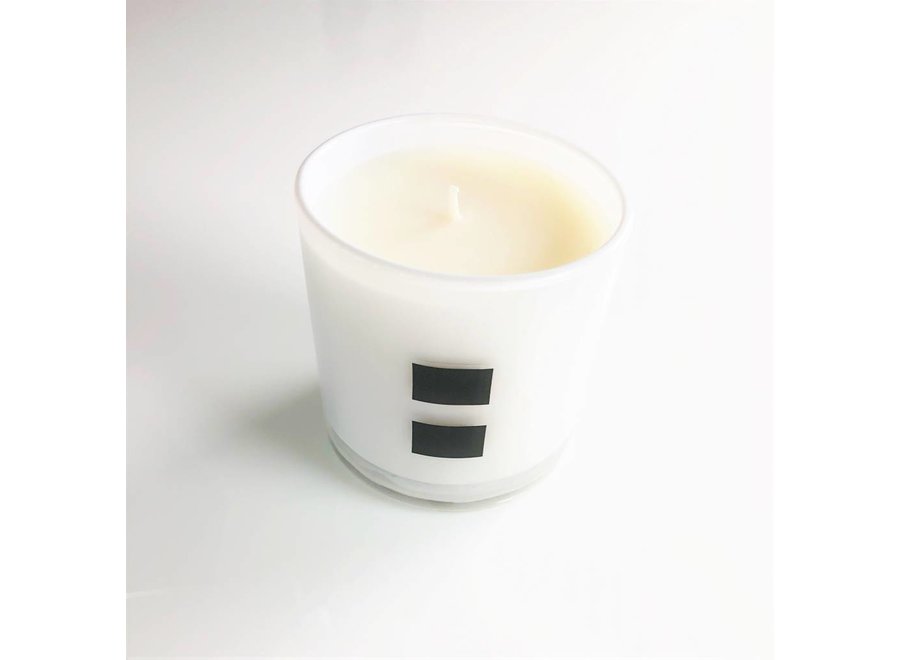 White Intrigue Musk House Candle