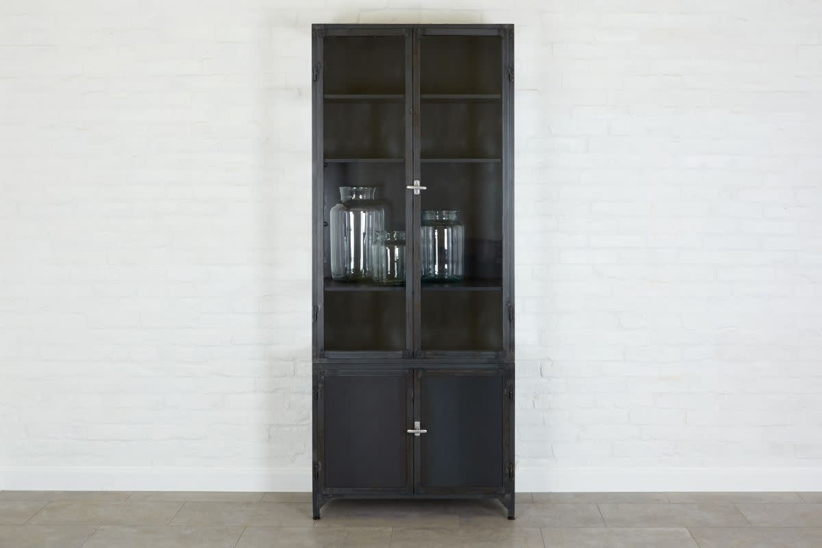 Vitrine Counsel | House Casegoods Black Counsel Furniture House | Iron -