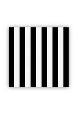 Black and White Striped Cheese Paper