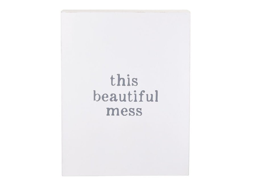 Large Word Board -This Beautiful Mess