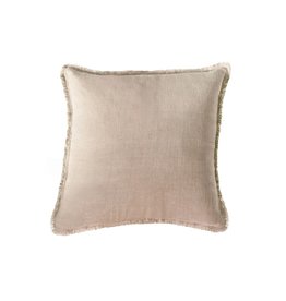 Beige Soft Linen Pillow