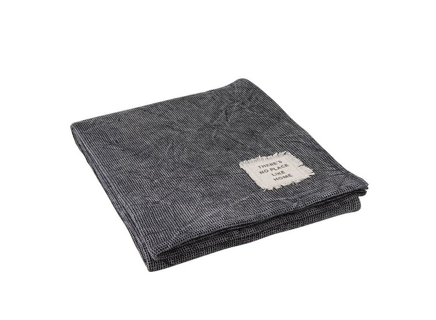 Charcoal Texture Throw