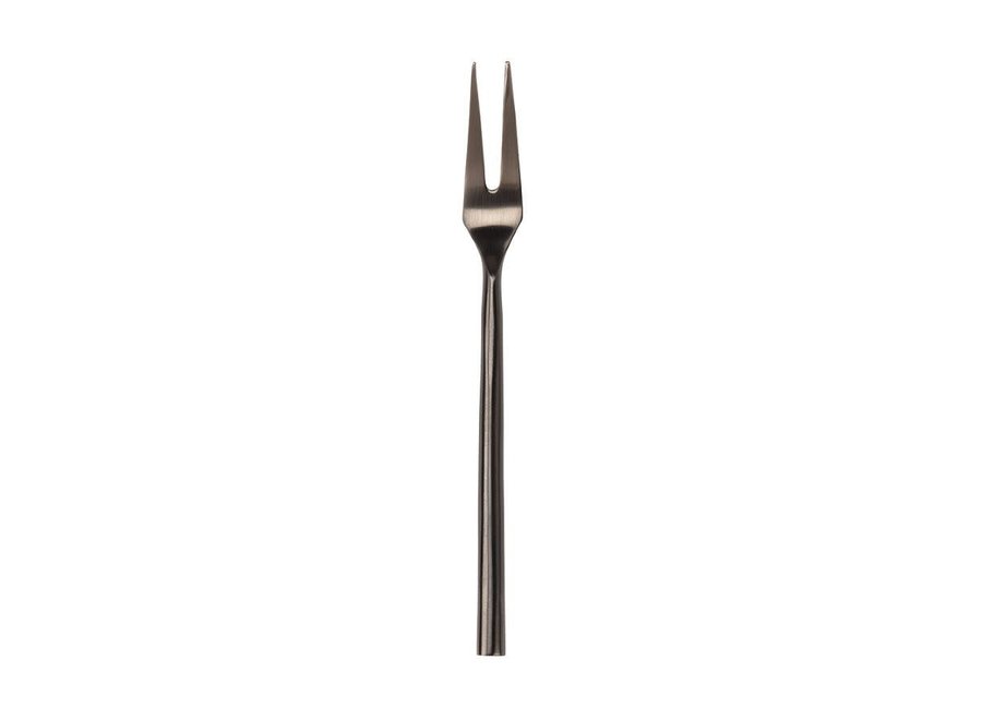 Matte Black Stainless Cocktail Fork
