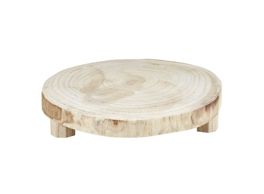 Paulownia Wood Natural Medium Riser