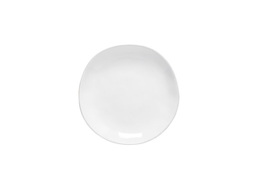 Livia White Salad-Dessert Plate 9"