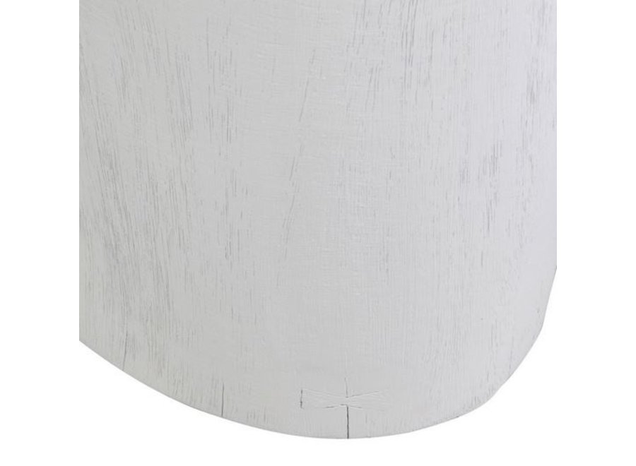 Cecile Wooden Accent Table-White Washed PICKUP IN-STORE ONLY