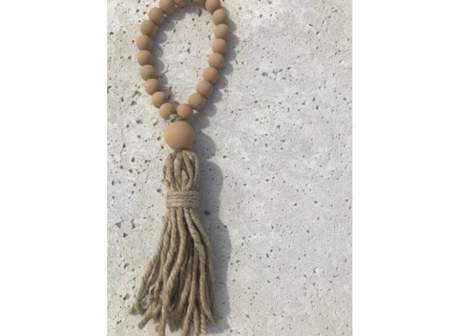 Welcome Tassel - Dried Palm