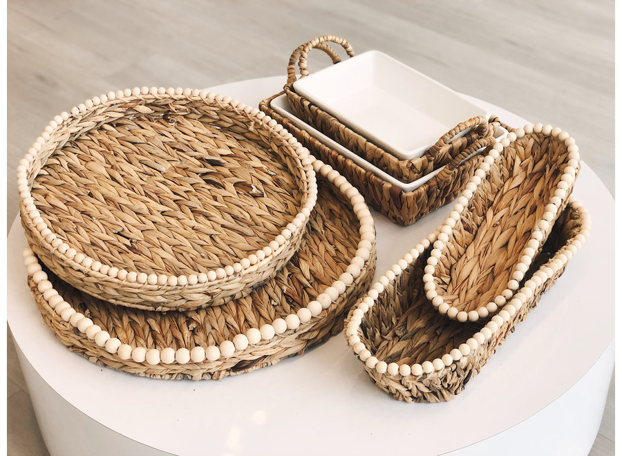 Hyacinth Bread Basket