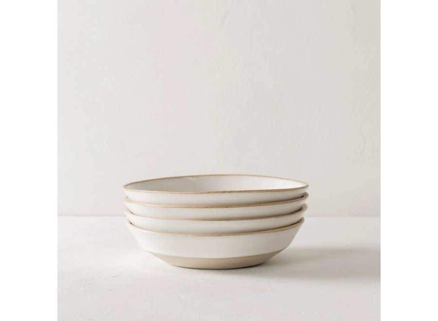 White Minimal Pasta Bowl