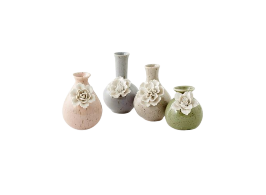 Small Pastel Flower Vases