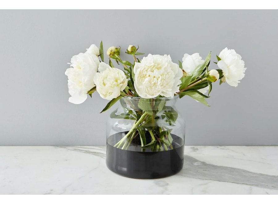 Ava Black  Flower Vase